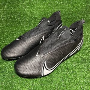 Nike Vapor Edge Pro 360 D WD P Black Football Cleats DO1143-001 Size 12 Wide